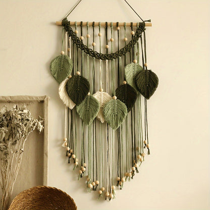 Majarlikha COLLECTIONS Macrame Wall Hanging Leaves Decor