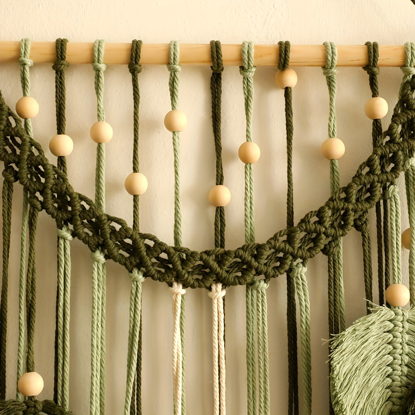 Majarlikha COLLECTIONS Macrame Wall Hanging Leaves Decor