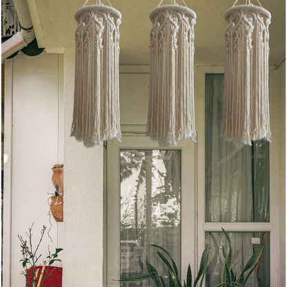 Majarlikha COLLECTIONS Macrame Ceiling Light Shade