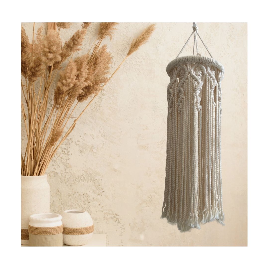 Majarlikha COLLECTIONS Macrame Ceiling Light Shade