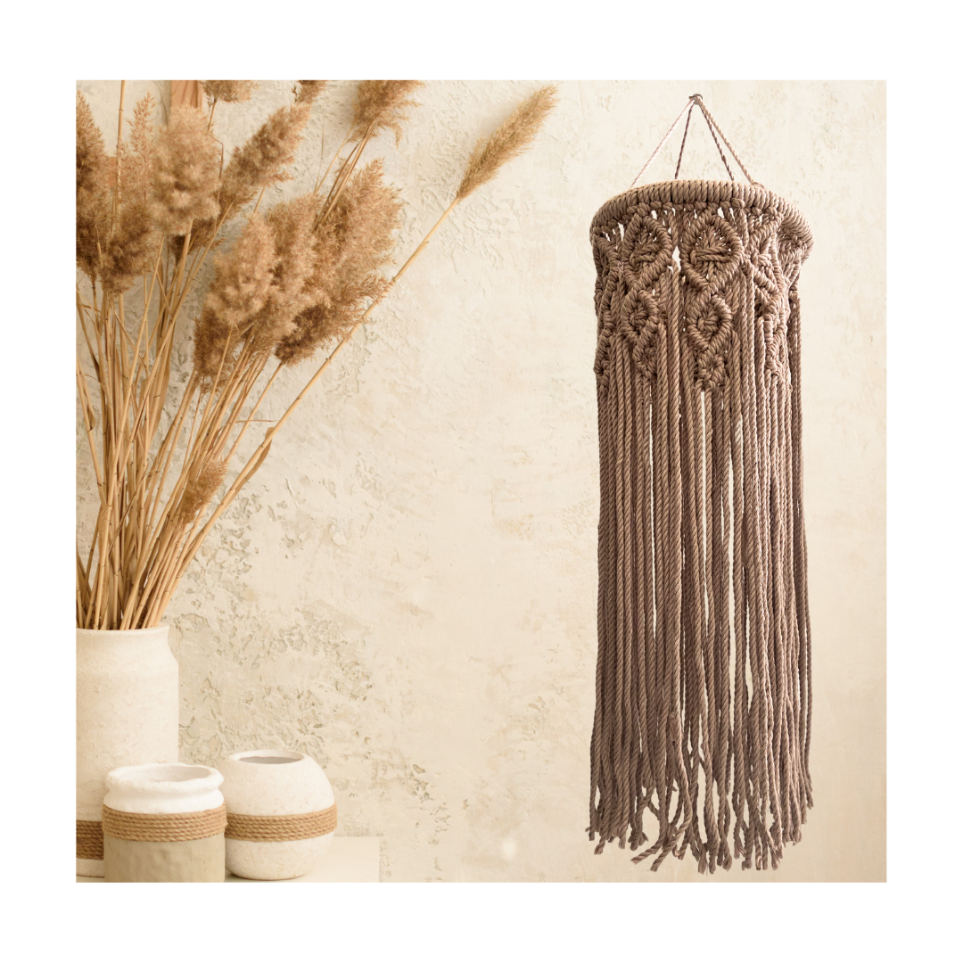 Majarlikha COLLECTIONS Macrame Ceiling Light Shade