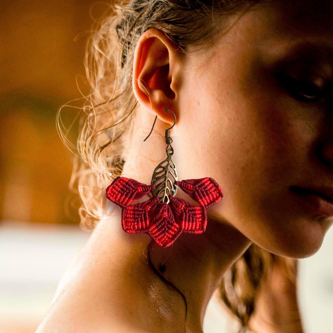 Majarlikha COLLECTIONS Macrame Earrings