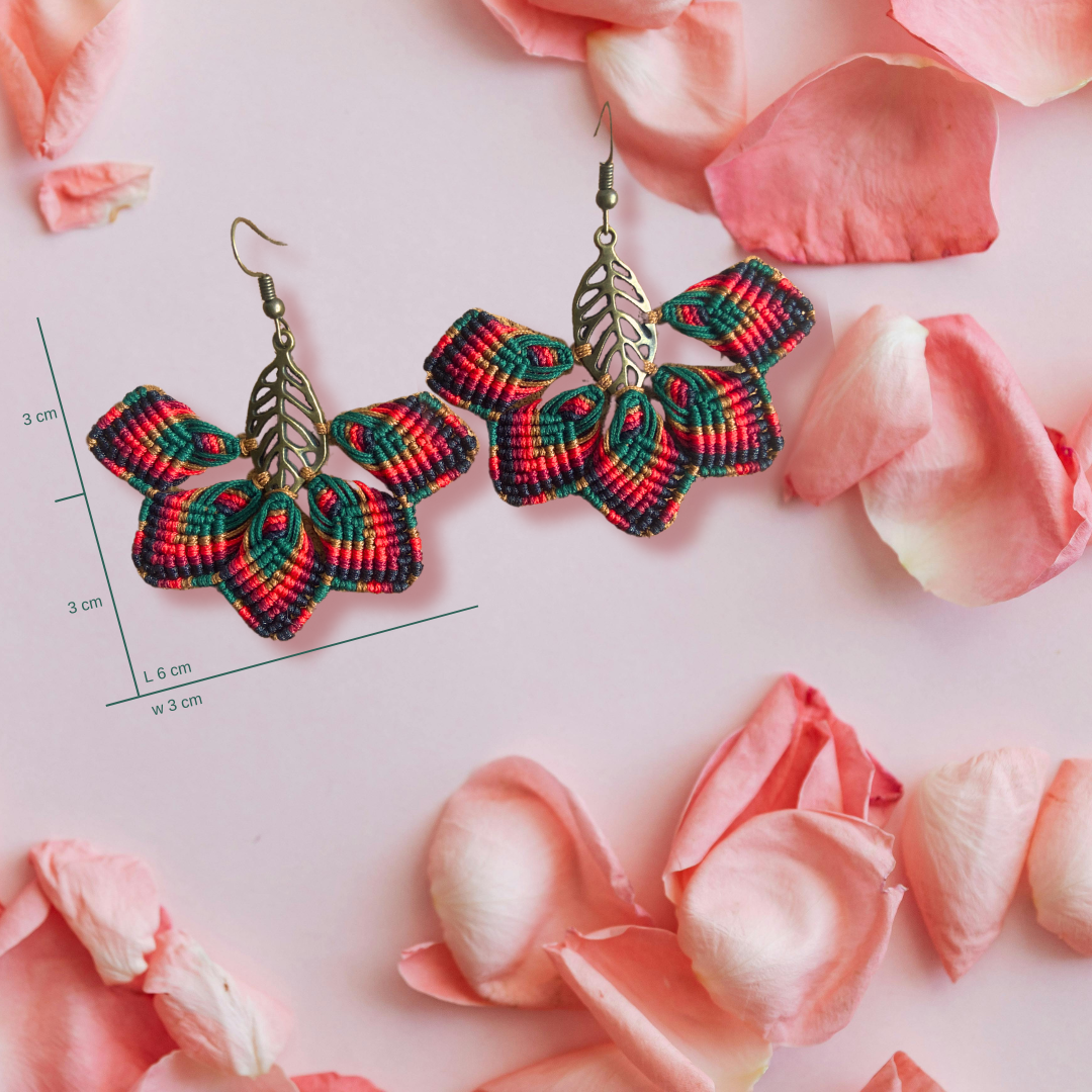 Majarlikha COLLECTIONS Macrame Earrings