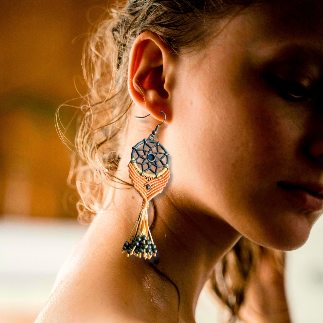 Majarlikha COLLECTIONS Macrame Earrings