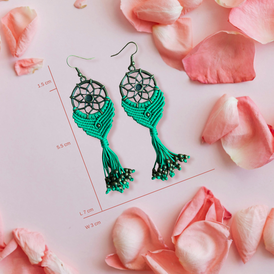 Majarlikha COLLECTIONS Macrame Earrings