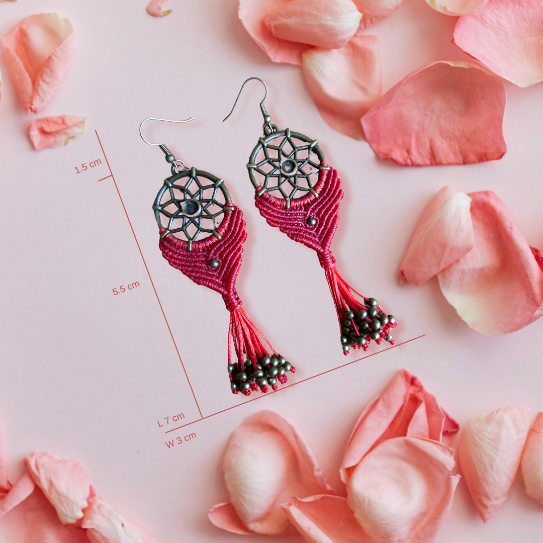 Majarlikha COLLECTIONS Macrame Earrings