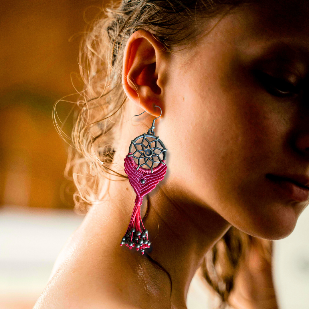 Majarlikha COLLECTIONS Macrame Earrings