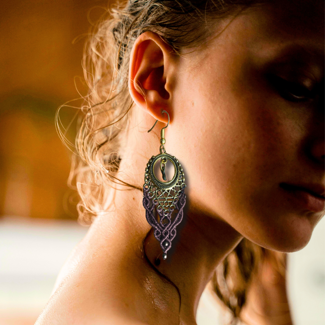 Majarlikha COLLECTIONS Macrame Earrings