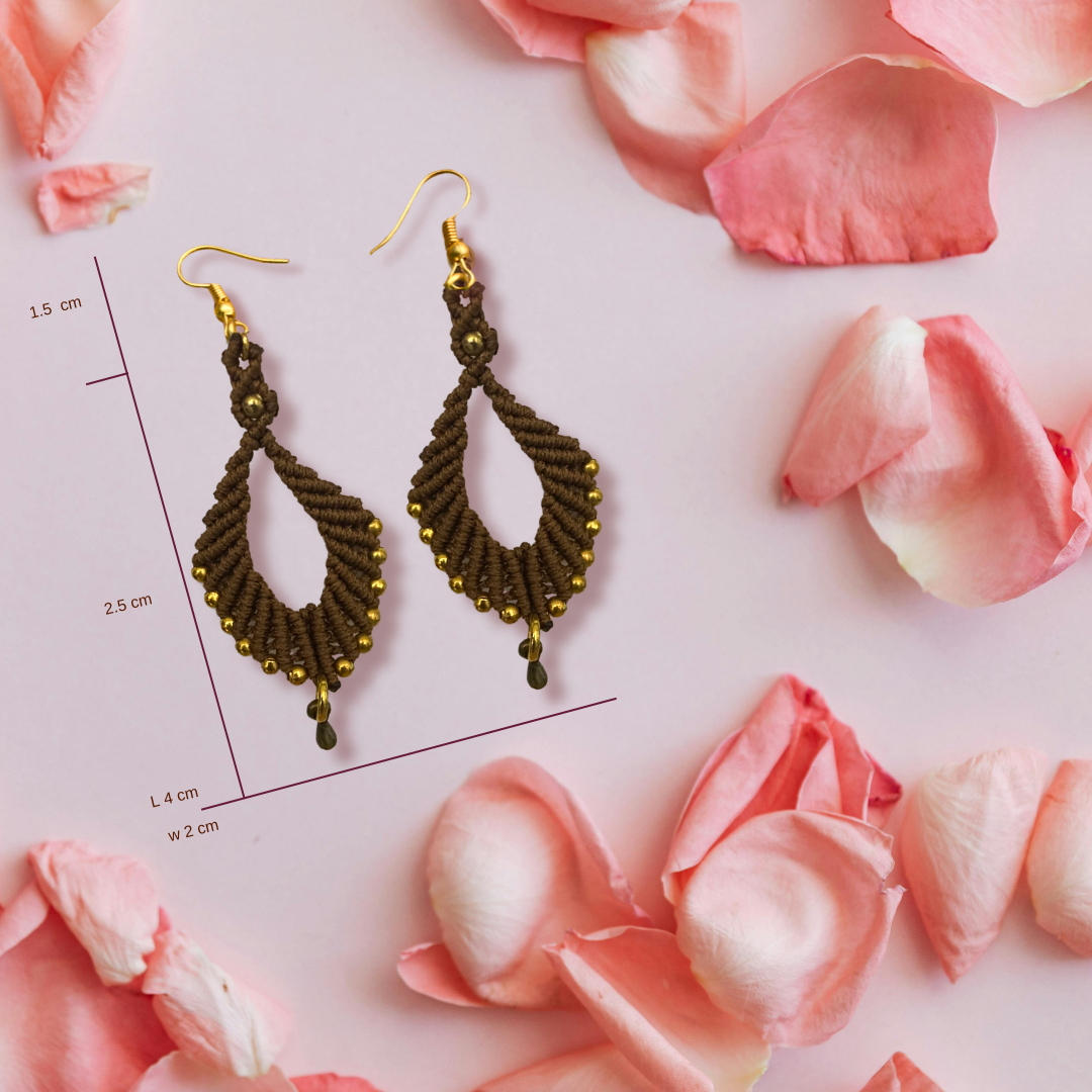 Majarlikha COLLECTIONS Macrame Earrings