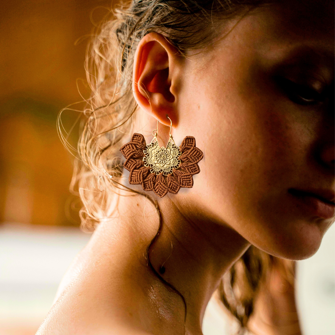 Majarlikha COLLECTIONS Macrame Earrings