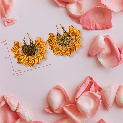 Majarlikha COLLECTIONS Macrame Earrings